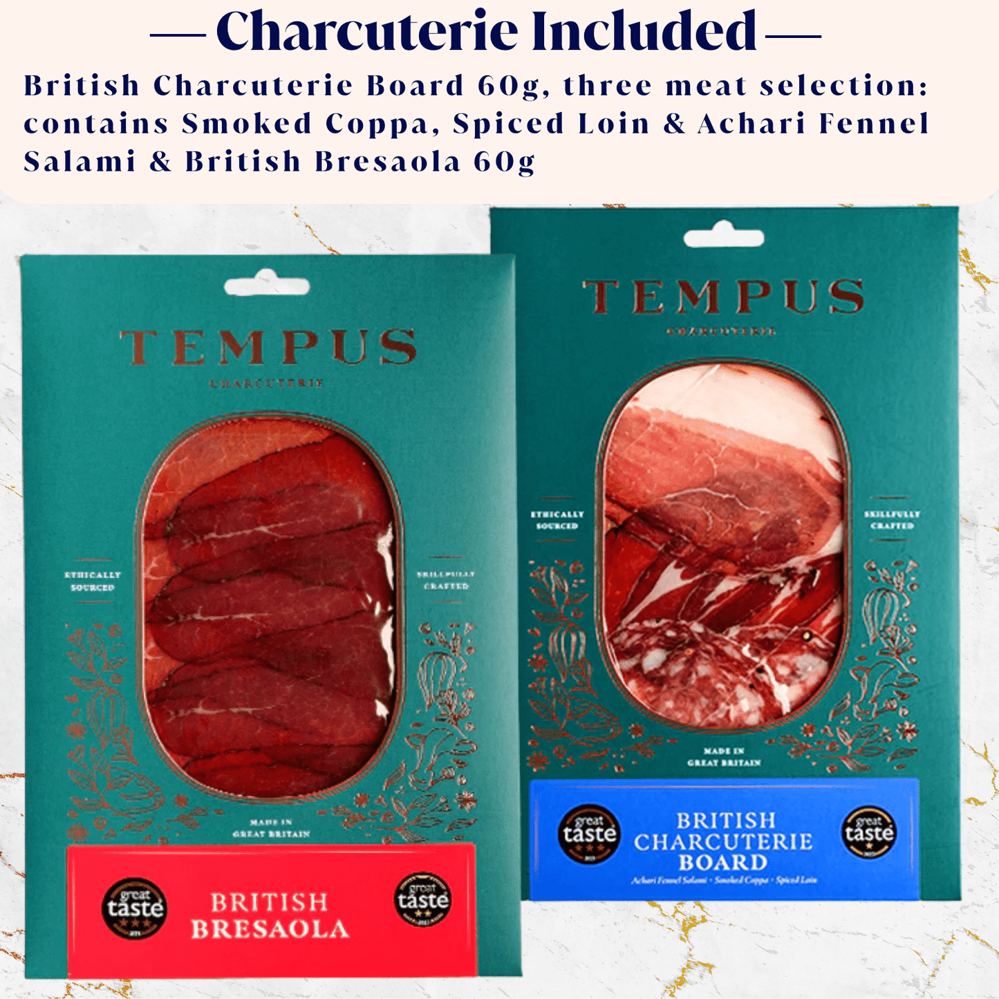 Charcuterie Hamper | Gourmet Meat & Cheese Gift For Foodies