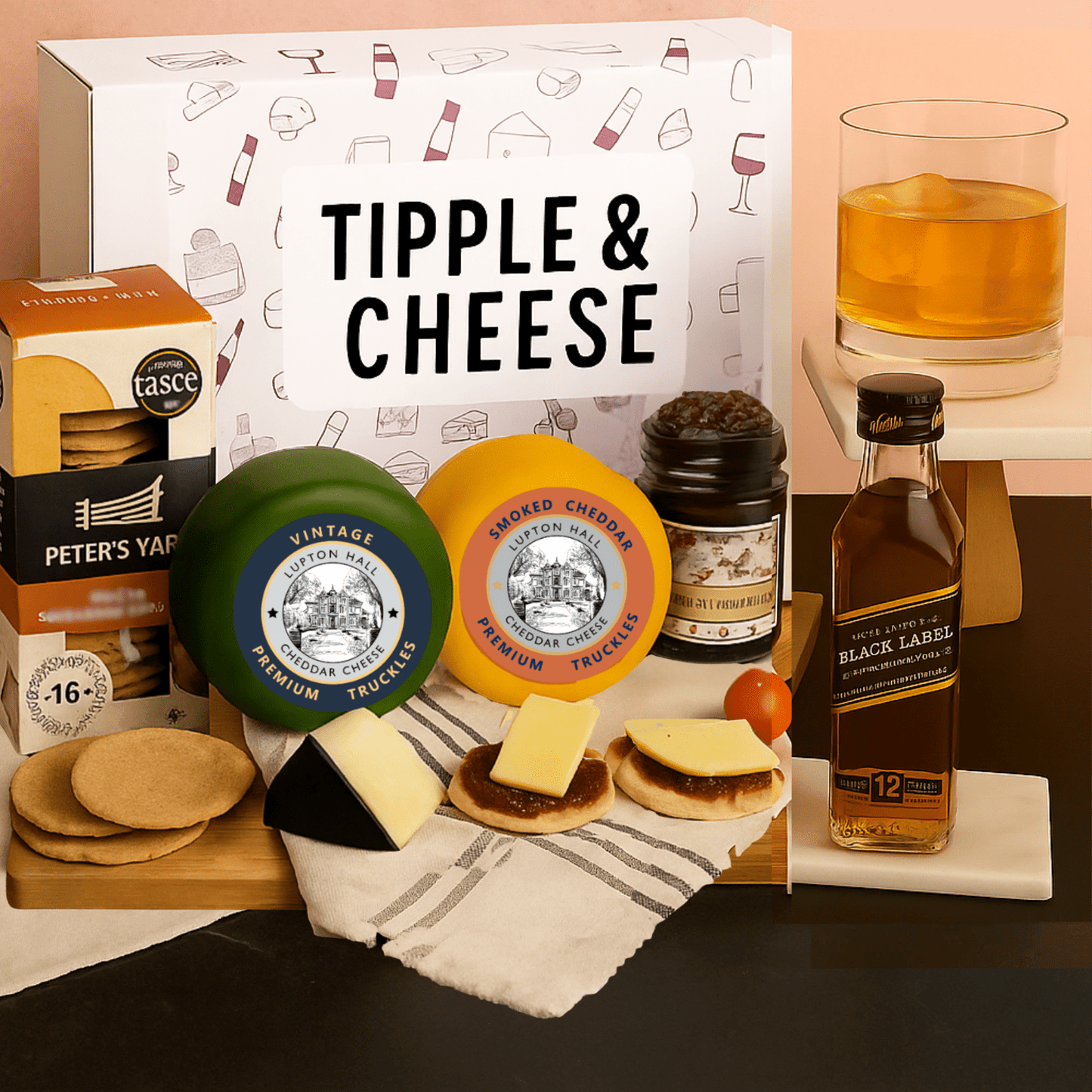 Tipple & Cheese Gift | Cheese Present With a Tipple