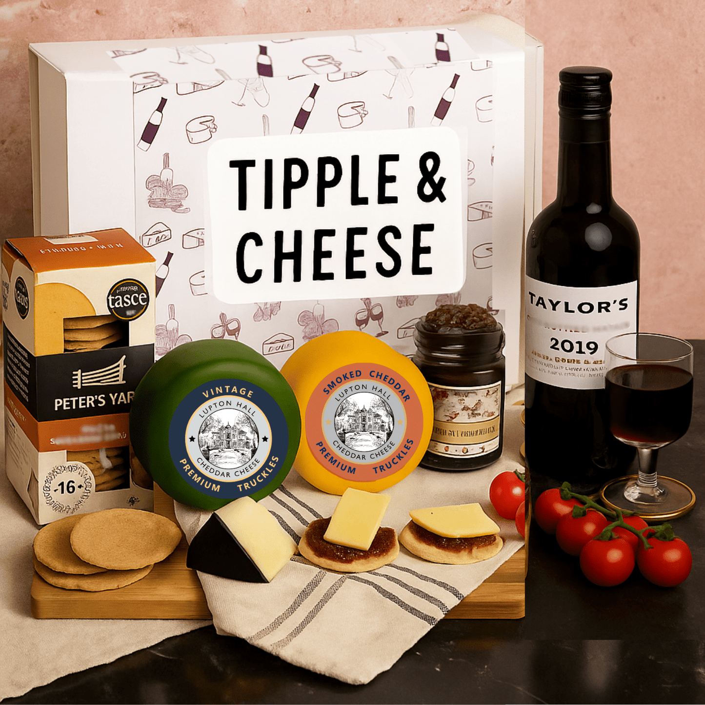 Tipple & Cheese Gift | Cheese Present With a Tipple
