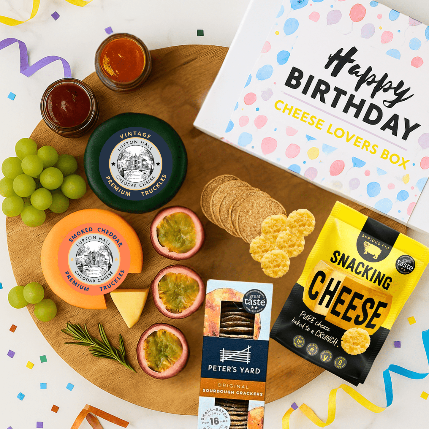 Cheese Gift Birthday Box Hamper | Happy Birthday