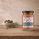 Cheeseboard Chutney 100g jar - rich caramelised apple and date chutney