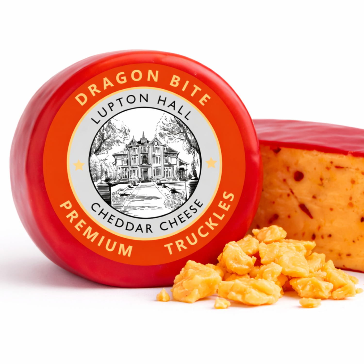 Dragon Bite Chilli Cheddar Cheese Truckle 200g