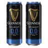 2 x Guinness Draught Stout 0.0%