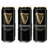 3 x Guinness Draught Stout (440ml 4.1%)