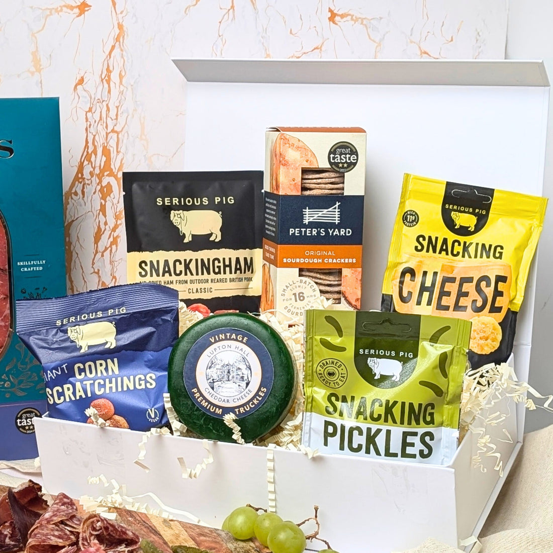 Charcuterie Gift Box Gourmet Hamper | Makes The Perfect Charcuterie Bo ...