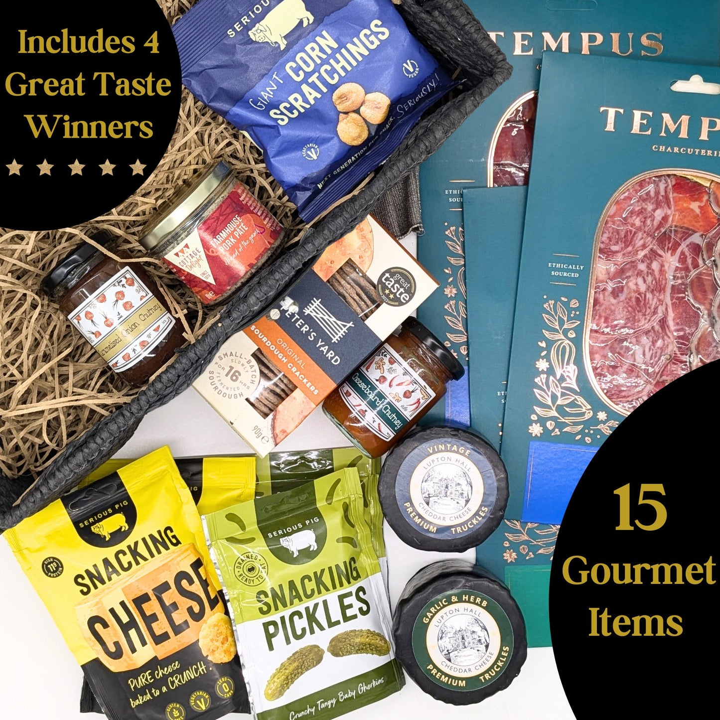 Charcuterie Hamper | Perfect Gift For Gourmet Food Lovers - Cheese Hamper