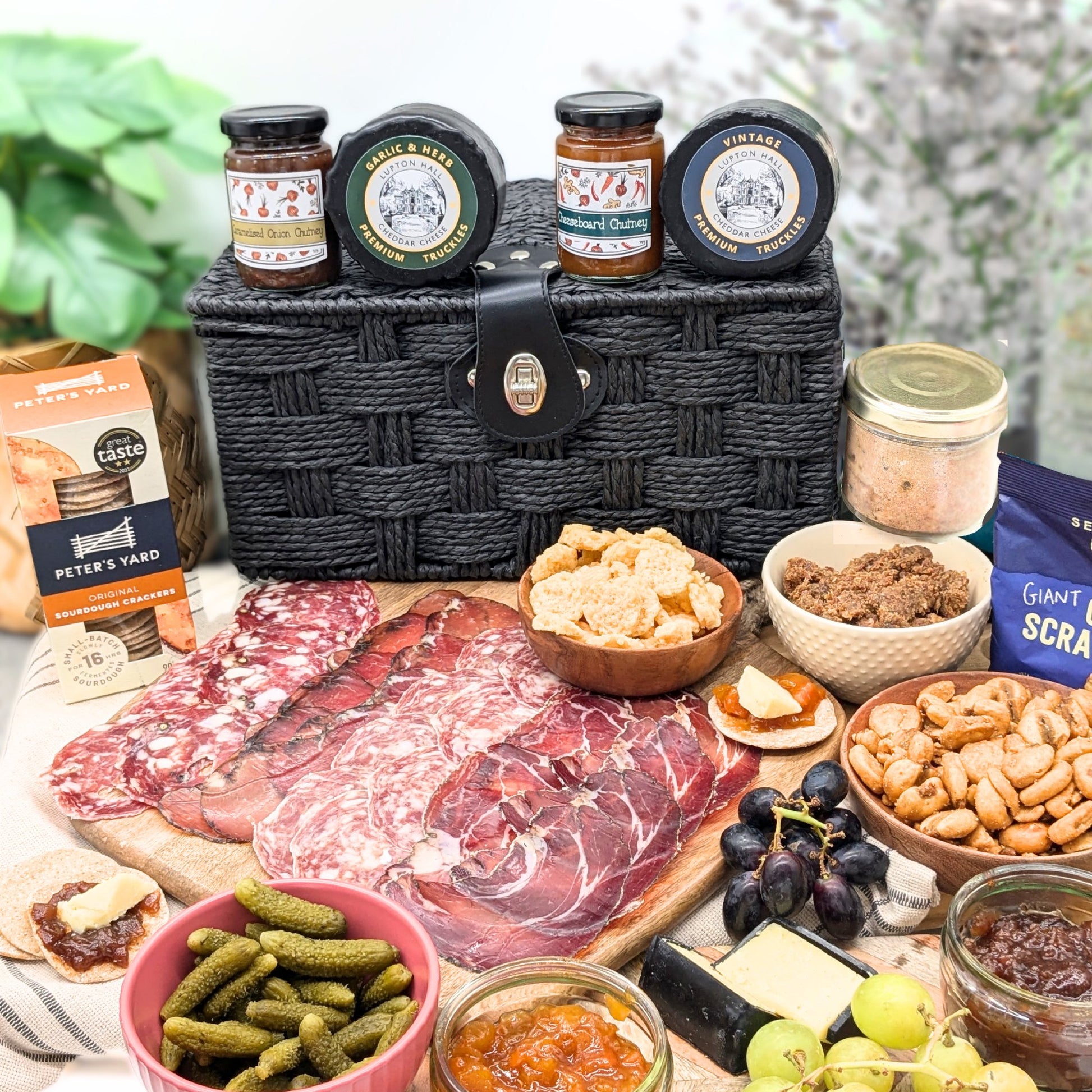 Charcuterie Hamper | Perfect Gift For Gourmet Food Lovers - Cheese Hamper