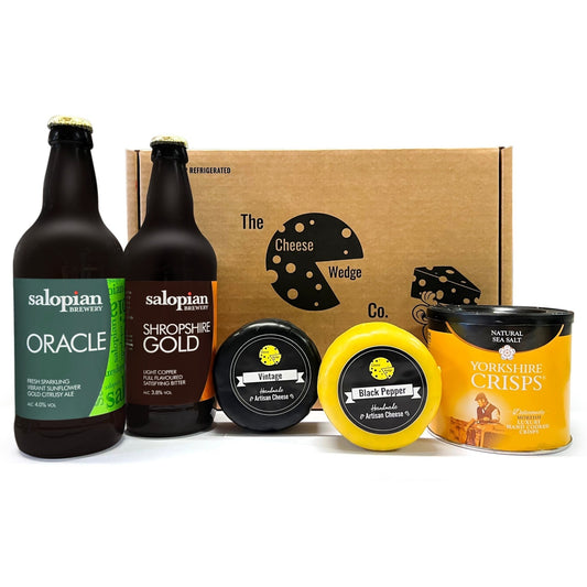 Cheese and Beer Gift Set - Cheese Hamper