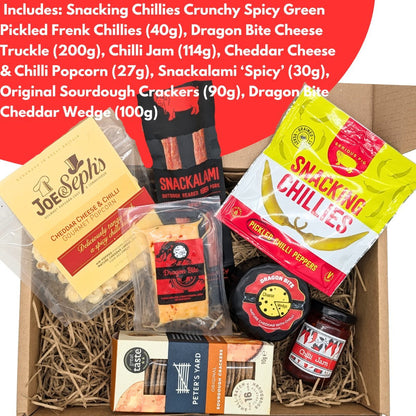 Cheese and Chilli Gift Hamper Box | For Spicy Food Lovers - Cheese Hamper