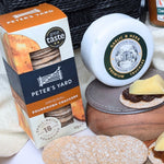Cheese and Crisps Hamper | 5 Cheeses, Yorkshire Crisps, 2 Chutneys & Crackers In Hamper Basket - Cheese Hamper