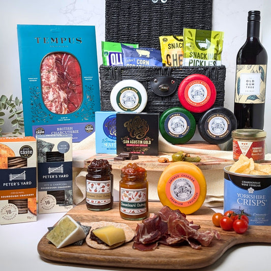 Cheese, Charcuterie, Wine and Gourmet Gift Hamper - Cheese Hamper