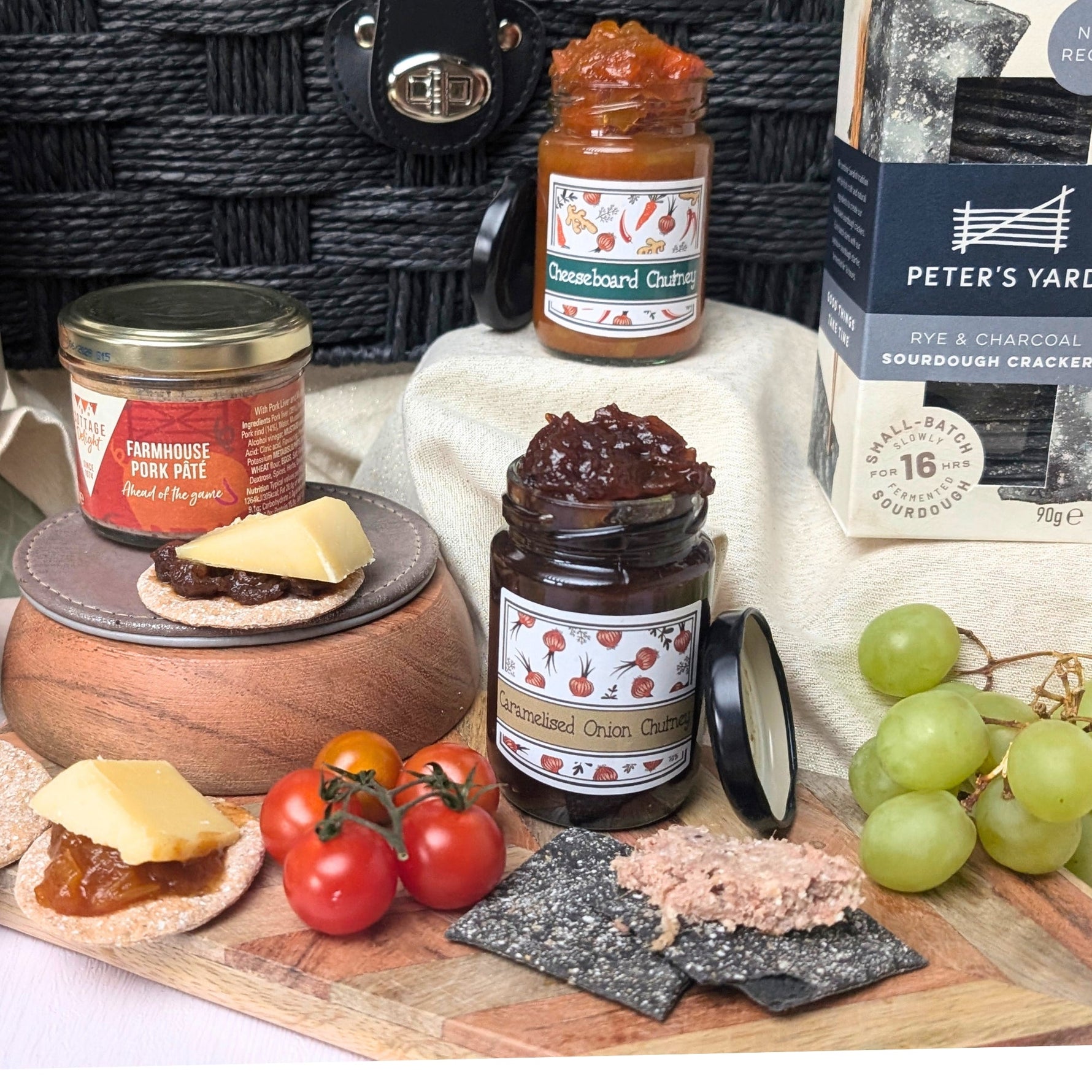 Cheese, Charcuterie, Wine and Gourmet Gift Hamper - Cheese Hamper