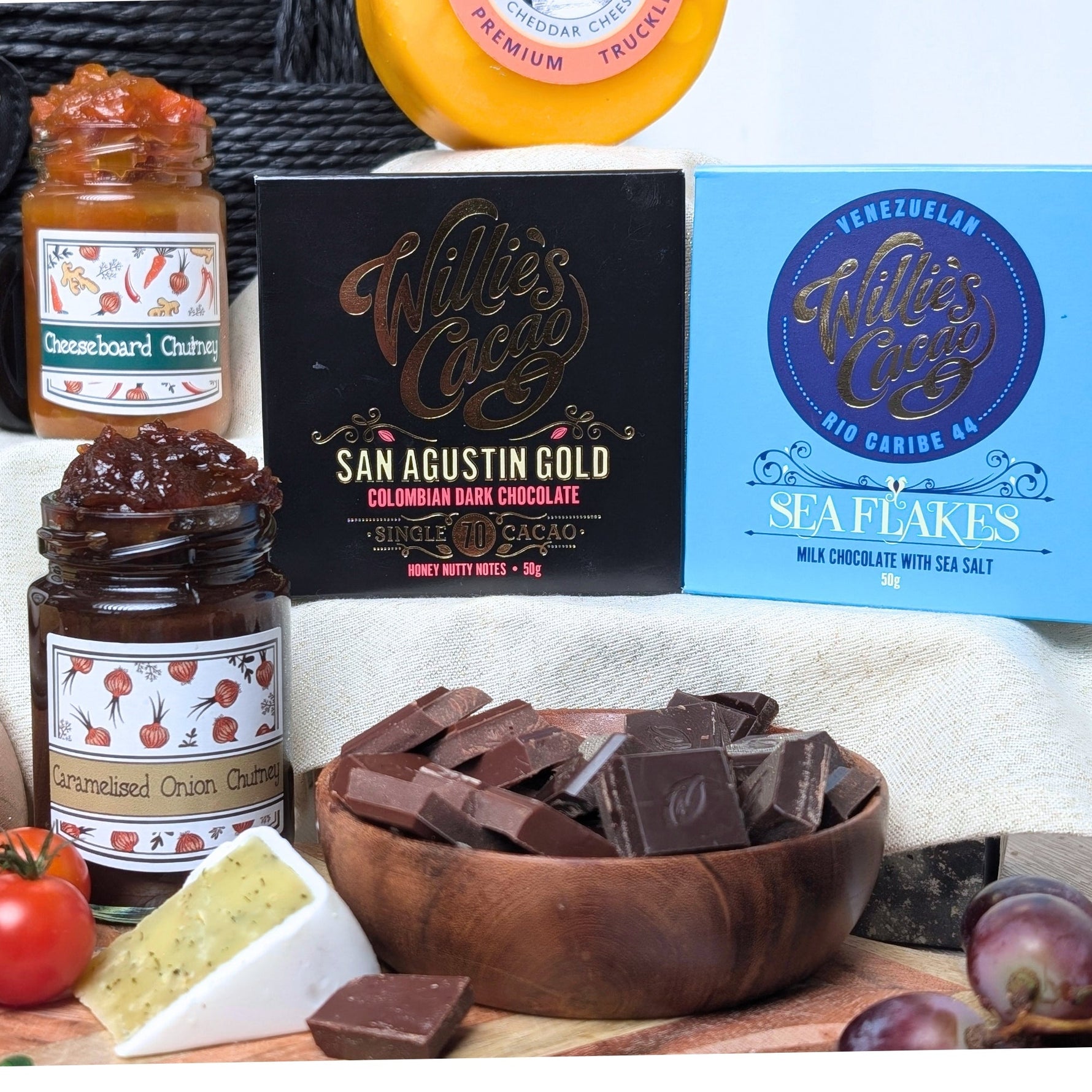 Cheese, Charcuterie, Wine and Gourmet Gift Hamper - Cheese Hamper