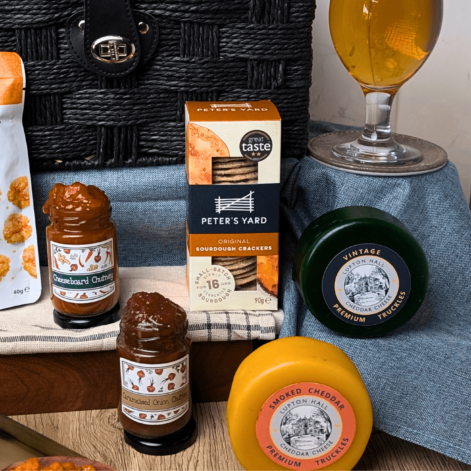 Cheese & Craft Beer Gift Hamper - Cheese Hamper