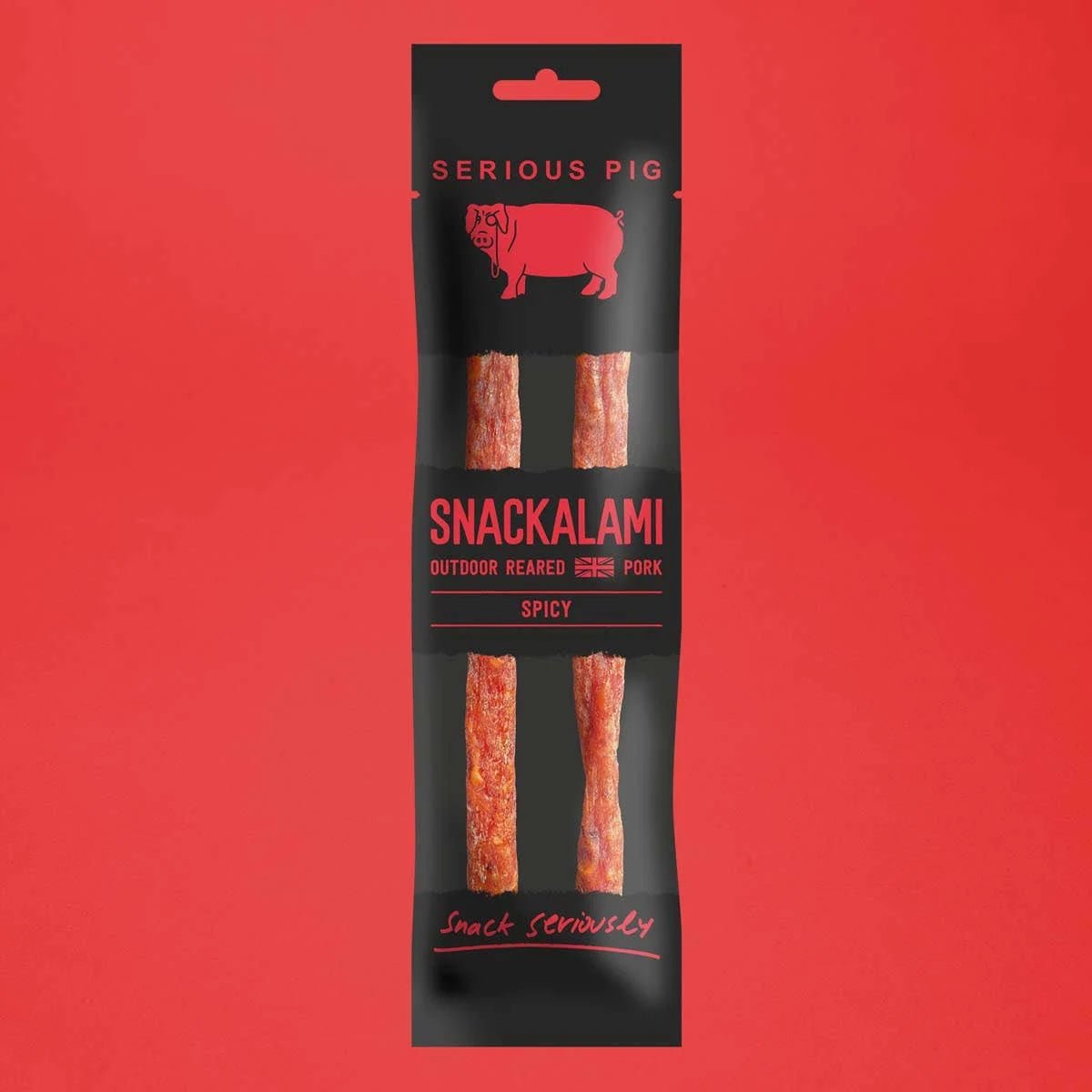 Snackalami Spicy Pork Sticks (30g) - Cheese Hamper